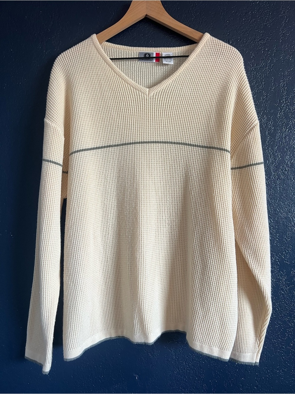 Vintage Arizona Jean Co Waffle-knit Sweater